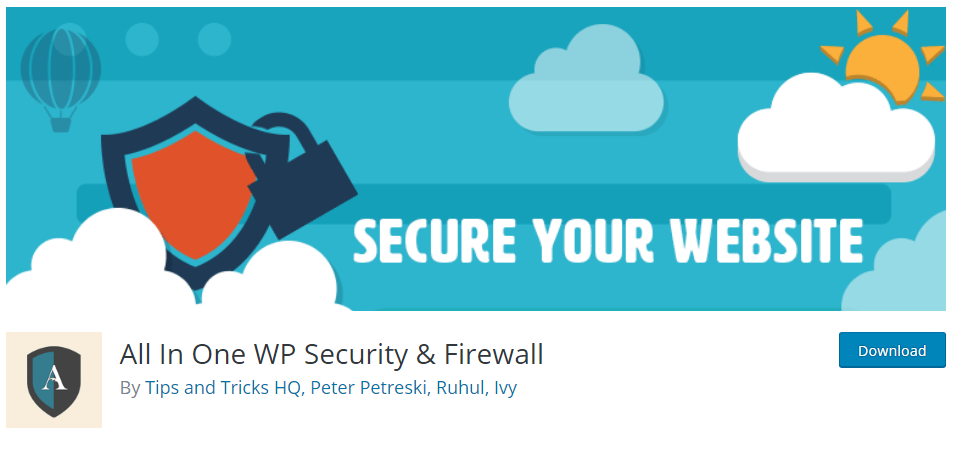 All In One WP Security & Firewall