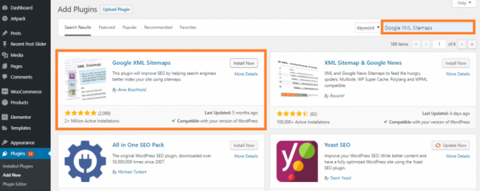 Google XML Sitemaps1