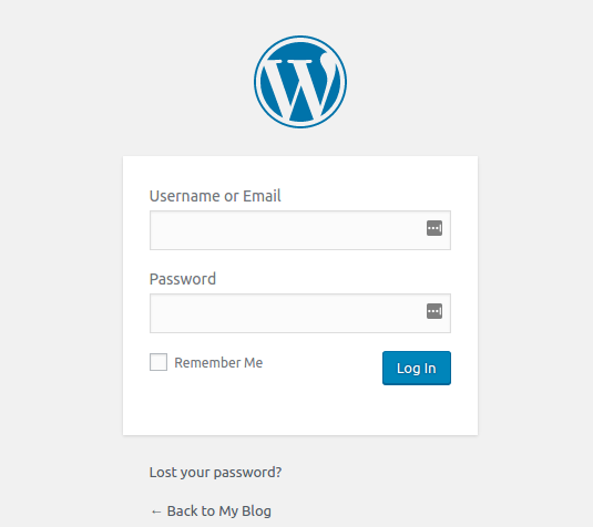 Login Dashboard WordPressLogin Dashboard WordPress