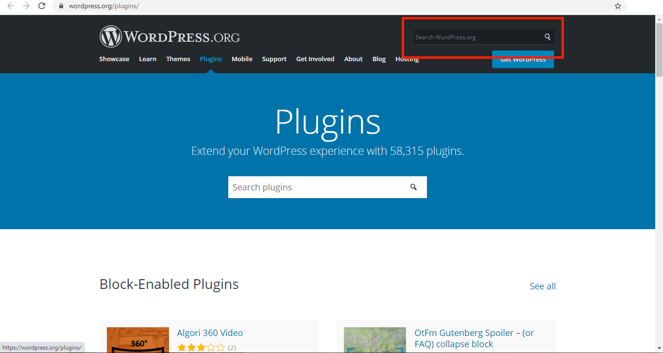 Plugin Directory WordPress