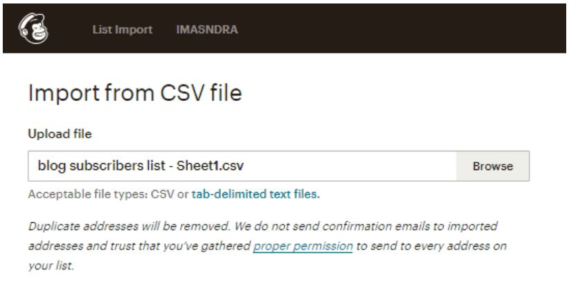 Mailchimp