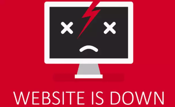 penyebab website down