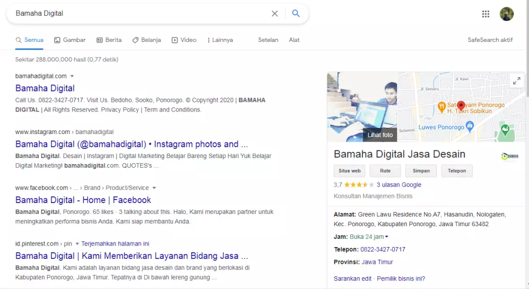 SERP adalah