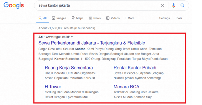 SERP adalah