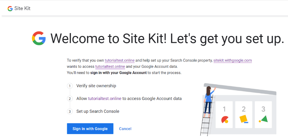 Google site kit