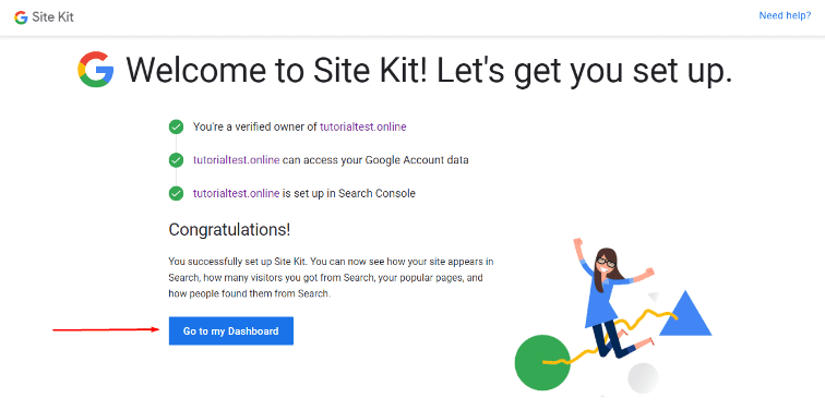 Google site kit