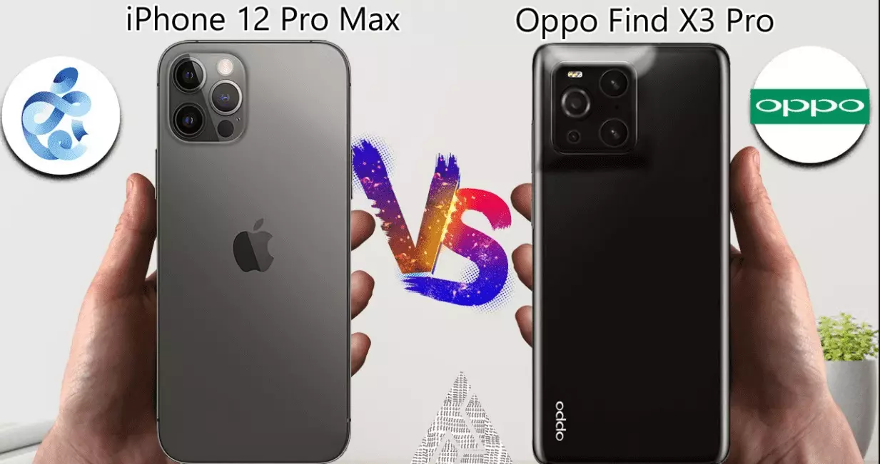 oppo find x3 pro vs iphone 12 pro