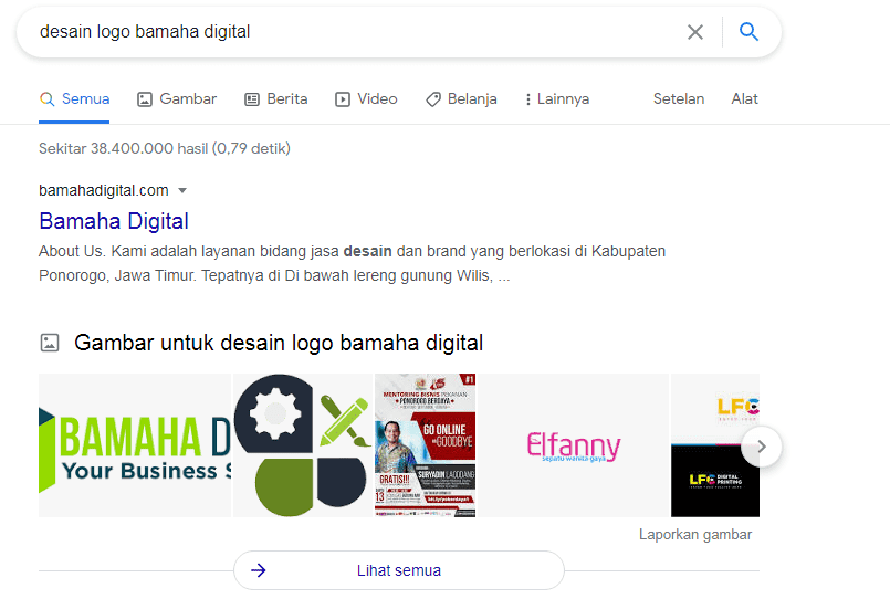 SERP adalah